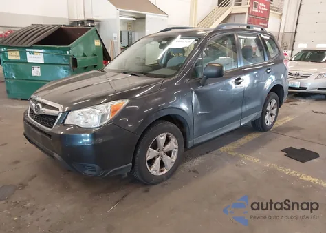 2015 Subaru Forester 2.5I из США, поврежденный, VIN JF2SJABC9FH840969